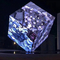 La exhibición LED del cubo de Rubik de encargo Especial-formó la exhibición completa estérea del ángulo de la pantalla LED
