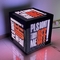 El pilar de la pantalla llevada del cubo de Hd P2 P2.5 P2.976 llevado para exhibir el globo al aire libre para formar el cubo de Rubik de la pantalla llevada llevó la pantalla