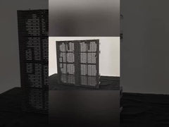 Gflow 500*500mm P3.9 Cortina de Pantalla LED Transparente para Exteriores, Malla LED de Video