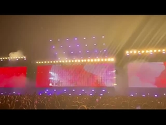 P3.91/P10.4 Pantalla LED transparente de tecnología exterior para el control de la red 500*1000 mm