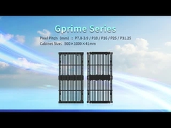 Pantalla LED de malla para cortina de ventana flexible para edificios Gmesh 8500 nits de brillo exterior P10 P15.6