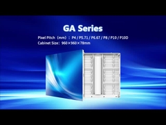 GA P10 DIP Exterior pantalla LED fija 1000 nits Brillo 960*960mm