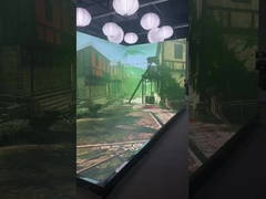 Pequeño estudio virtual interior