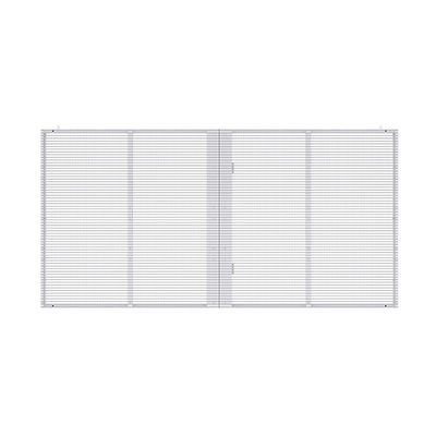 P3.9 de interior de alta transparencia Ultra delgada transparente pantalla de LED de música de vídeo pared