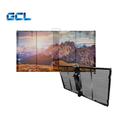 Display LED transparente P7.8 para interiores con malla de vídeo LED digital personalizable