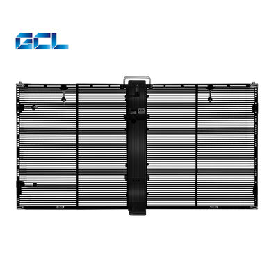 Pantallas de LED transparentes P10.4 Pared de LED transparente