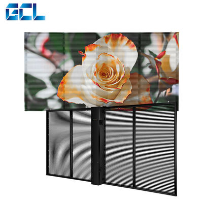 GCL 1000 mm pantalla LED flexible y transparente personalizada para una fácil instalación en interiores