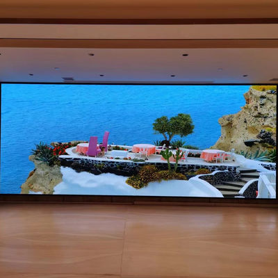 Alta frecuencia de actualización 3840HZ P1.5 P1.8 P2mm Instalación fija en interiores LED Pantalla fija LED para transmisión a todo color
