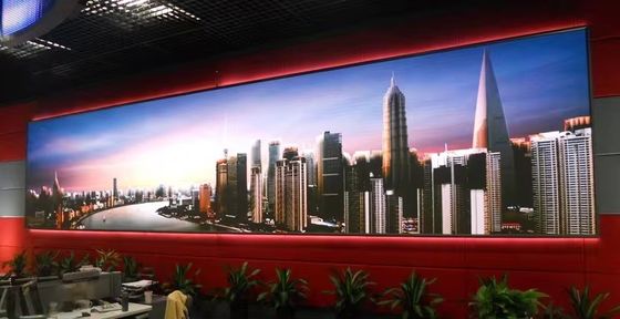 Fácil instalación pantalla LED fija interiorP0.9mm P1.2mm P1.5mm pantalla LED grande interior pantalla de vídeo pared