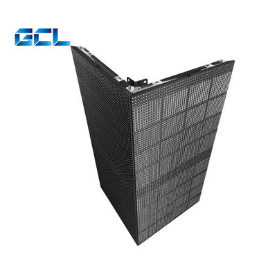 Tamaño del panel 500*1000mm Pantalla de pantalla LED exterior transparente LED Video malla