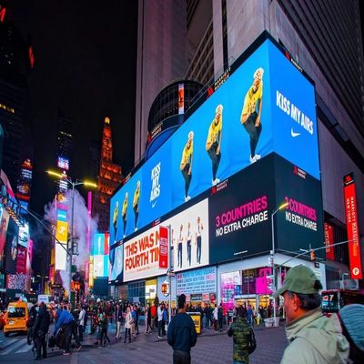 Pantalla LED de color completo exterior con alto brillo y tasa de actualización de 1920-3840Hz