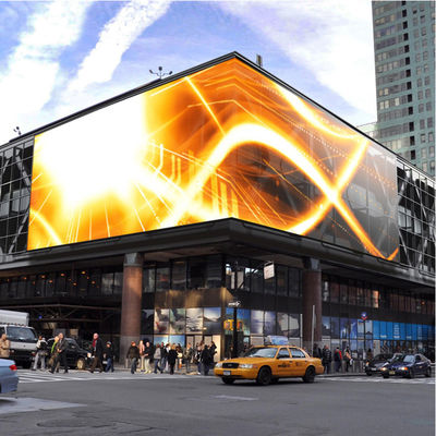 P10.4mm P16mm Pantalla de publicidad exterior impermeable Productores