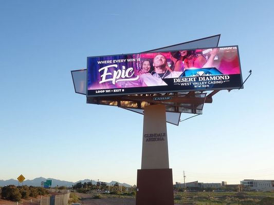 Display LED fijo montado en la pared P10 para publicidad comercial