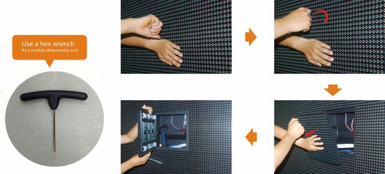 Publicidad Publicación doble fachada de medios LED impermeable al aire libre pared de vídeo LED