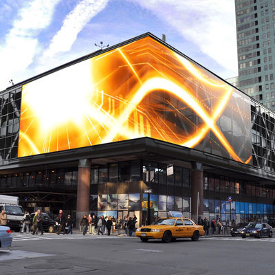 Display LED digital exterior fijo de disipación de calor rápida con múltiples métodos de instalación