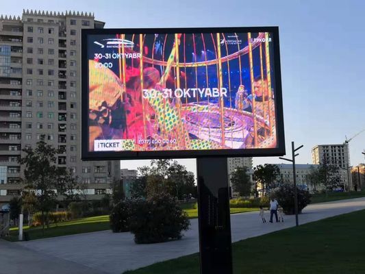 Pantalla LED exterior fija de alta resolución Instalaciones fáciles Panel LED exterior ODM