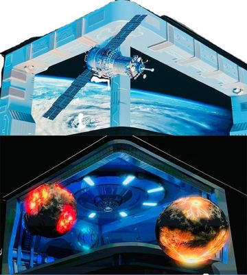 Display LED exterior fijo y redondo curvado y flexible P 4/P5.7 Método