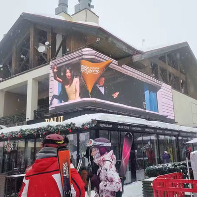 Display de señalización digital LED de gran tamaño DIP pantalla LED para carteles publicitarios al aire libre