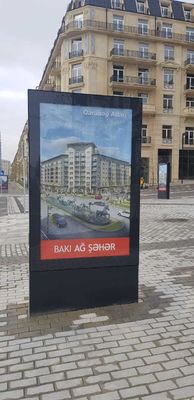 Tamaño del gabinete Póster LED de pie pantalla de vídeo P1.875 Póster LED para publicidad al aire libre