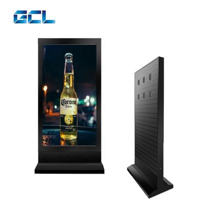 Pantalla de cartel LED de 4G Wifi al aire libre con ángulo de visión de H160 ° de alta definición