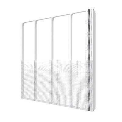Vidrio profesional para exteriores P3.9 Pantalla LED transparente para publicidad