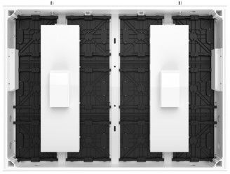 Curva SMD de publicidad pantalla de LED IP65 Nivel de protección 10mm Pitch de píxeles