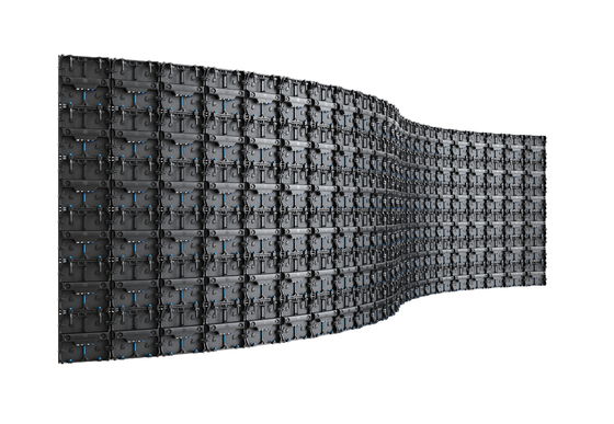 Panel de pared de video LED de alquiler interior ligero Peso 7.4Kg para el rendimiento de la etapa final