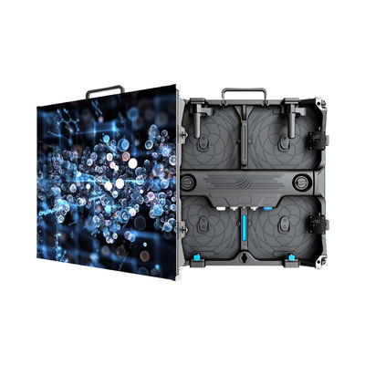 Panel de pared de video LED de alquiler interior ligero Peso 7.4Kg para el rendimiento de la etapa final