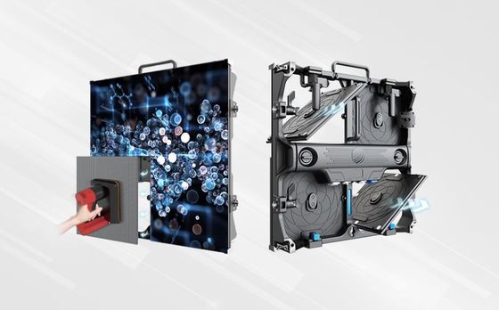 Serie Gprime Nueva pantalla LED de alquiler P1.5 P1.9 P2.6 7680 Panel de alta tasa de actualización pantalla de forma curva para evento de espectáculo de escenario