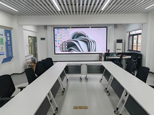 Pantalla LED COB de alta escala de grises P0.9 1.25 1.5 mm Cartel digital con tipo táctil capacitivo