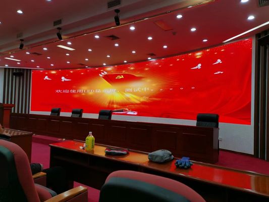 P0.9 P1.25 P1.875 mm Indoor Display LED de paso de píxeles estrecho para el aula escolar