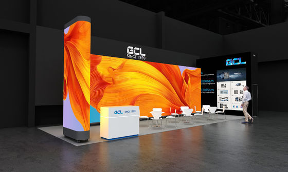 GA Serie P4 Poster Led Display W1366*H1920mm Modulo tamaño 320*160mm IP65 Instalación al aire libre 8000 nits