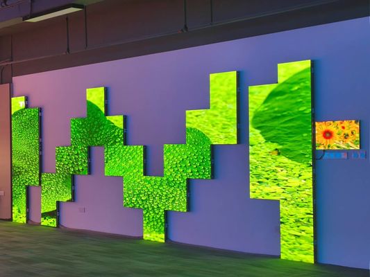 Ultra Slim Interior Fijo LED Video Wall con Servicio de Mantenimiento Frontal 500*750mm 500*1000mm Panel LED