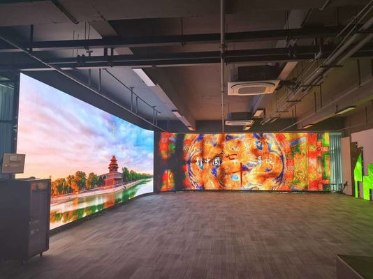 Ultra Slim Interior Fijo LED Video Wall con Servicio de Mantenimiento Frontal 500*750mm 500*1000mm Panel LED