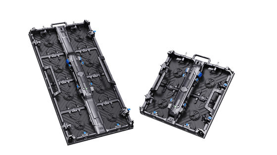 Gmars-P Alquiler de pantalla LED flexible de escenario, pantalla de panel LED IP65 a prueba de agua con estructura de tramo de soporte