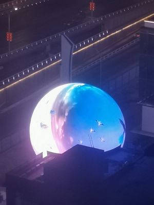 P4 pantalla esférica de LED al aire libre: integración única del efecto de pantalla y la tecnología estructural para crear una experiencia impresionante desde todos los ángulos!