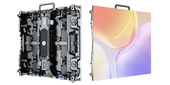 Buen precio Alquiler de pantallas LED interiores y exteriores Serie Gmars Alta calidad mantenimiento frontal completo Pantalla LED flexible en línea