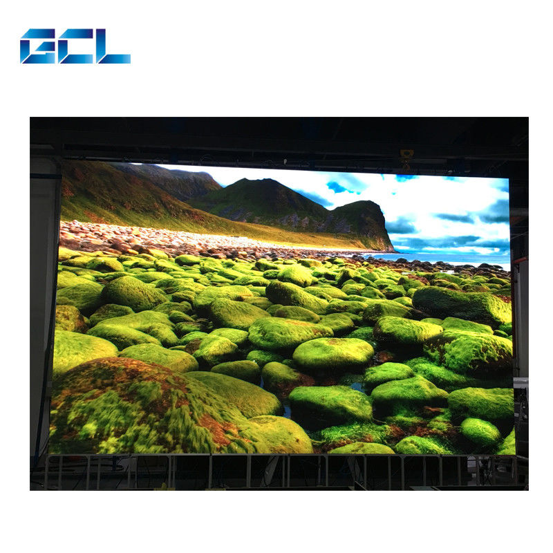 600*337.5mm HD Indoor Fixed LED Display Die Casting Aluminio con pantalla LED de pitch de píxeles estrechos