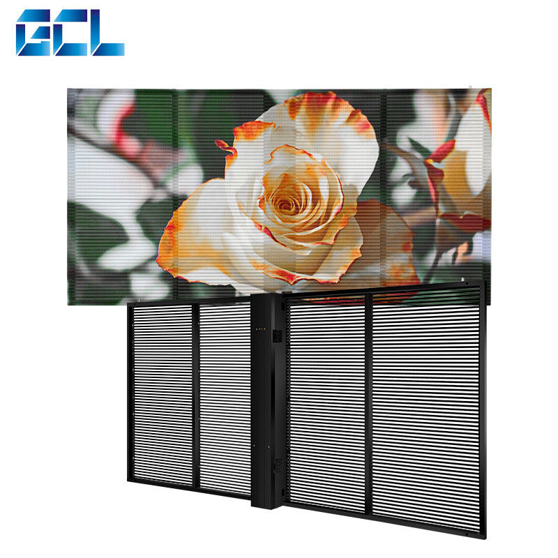 GCL 1000 mm pantalla LED flexible y transparente personalizada para una fácil instalación en interiores