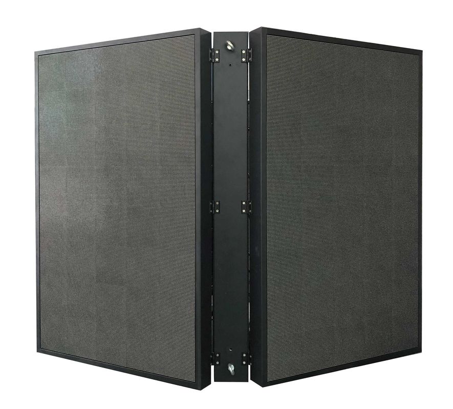 Cabinet de hierro exterior P4 P5 P6 pantalla de visualización LED para publicidad cartelera digital