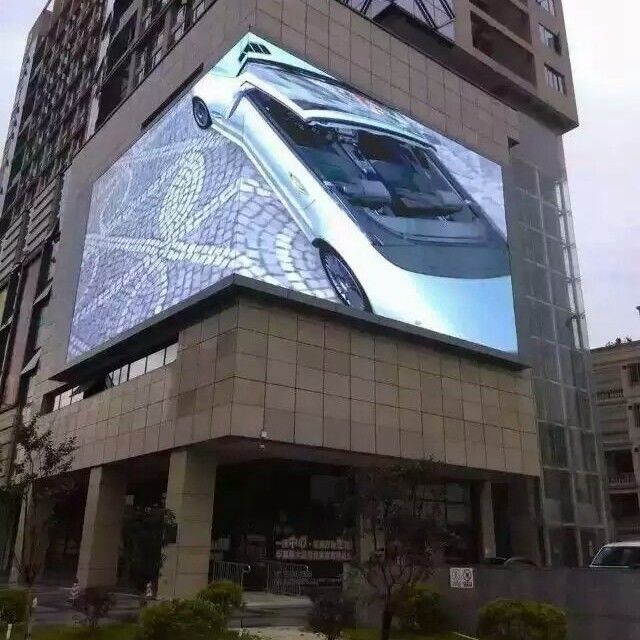 Tamaño del módulo 250x500mm Pantalla LED exterior P10.42 Ideal para instalación fija al aire libre