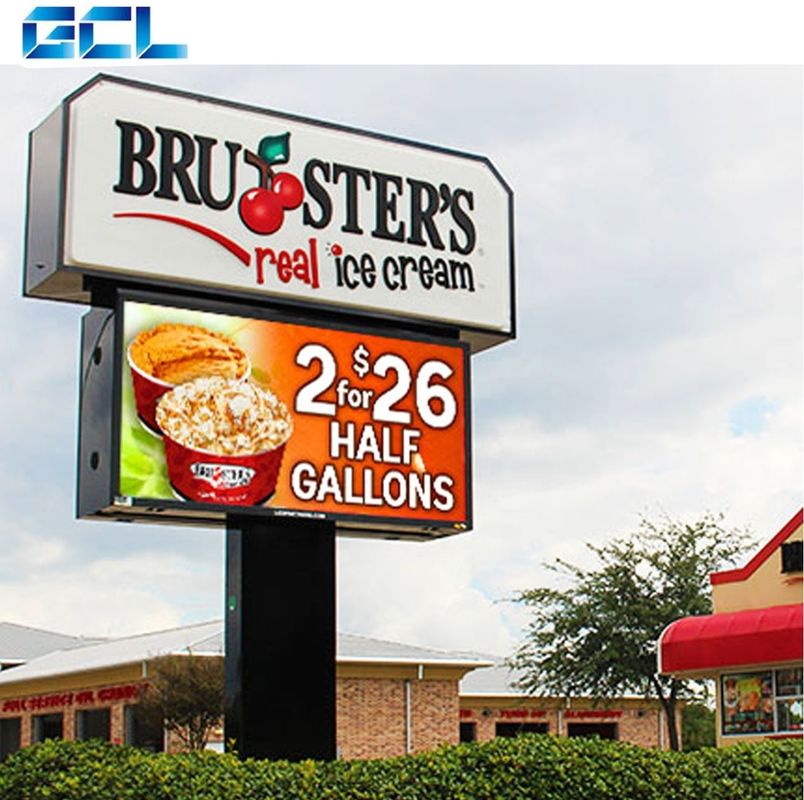 320mm Tamaño DIP346 LED de pantalla de publicidad exterior para pared de vídeo de alto brillo