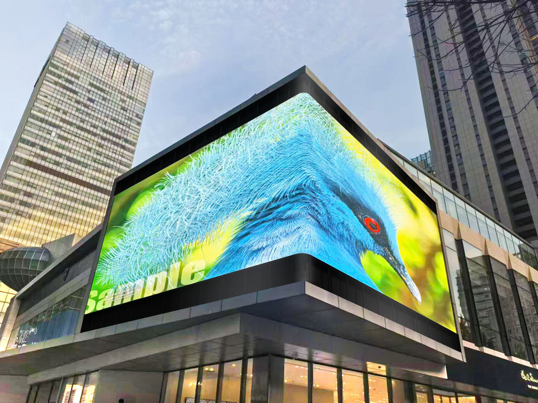 GCL P4mm P5.57mm P6.67 Pantalla de pantalla de LED exterior impermeable curvada tamaño 960*960 mm