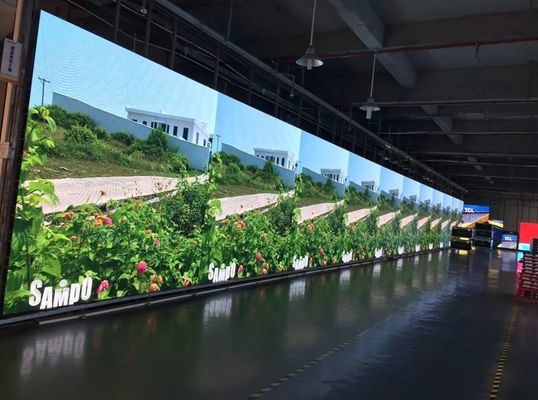 Buen precio Pantalla de pantalla LED gigante de interior P2 LED de publicidad de vídeo panel de pared con método de escaneo 1/20 en línea