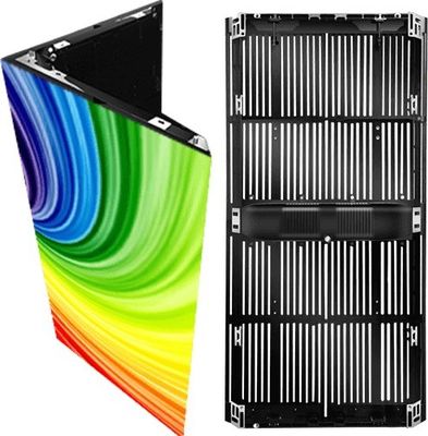 Buen precio Tamaño del panel de 500*1000 mm Pantalla de pantalla LED transparente IP65 para instalaciones creativas en línea