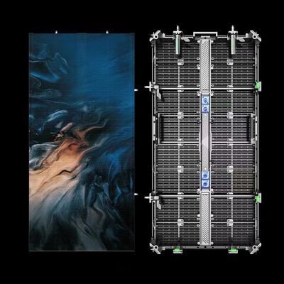 Buen precio P3.91/P10.4 Pantalla LED transparente de tecnología exterior para el control de la red 500*1000 mm en línea