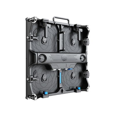 P1.953mm Pantalla LED de alquiler en interiores con frecuencia de actualización de 7680Hz Tamaño del panel 500x500mm e IP65 a prueba de agua para producción virtual