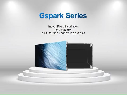Buen precio Pantalla LED fija en interiores con escala de grises de 16 bits y SMD2121 Encapsulación LED con doble respaldo de potencia y señal en línea