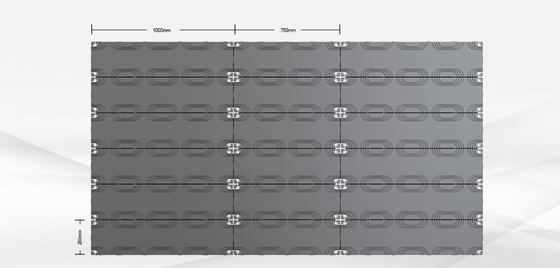 Display LED 2K 4K HD fijo en interiores con gabinete de aluminio de empalme sin costura de ángulo recto de 90 ° y servicio frontal al 100%