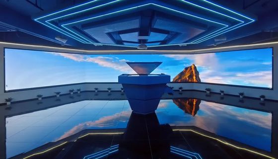 Pared de vídeo LED con P1.25mm Pitch de píxeles 800-1000nits Brillo y mantenimiento frontal completo para salas de conferencias, salas de conferencias y espacios de exposición.